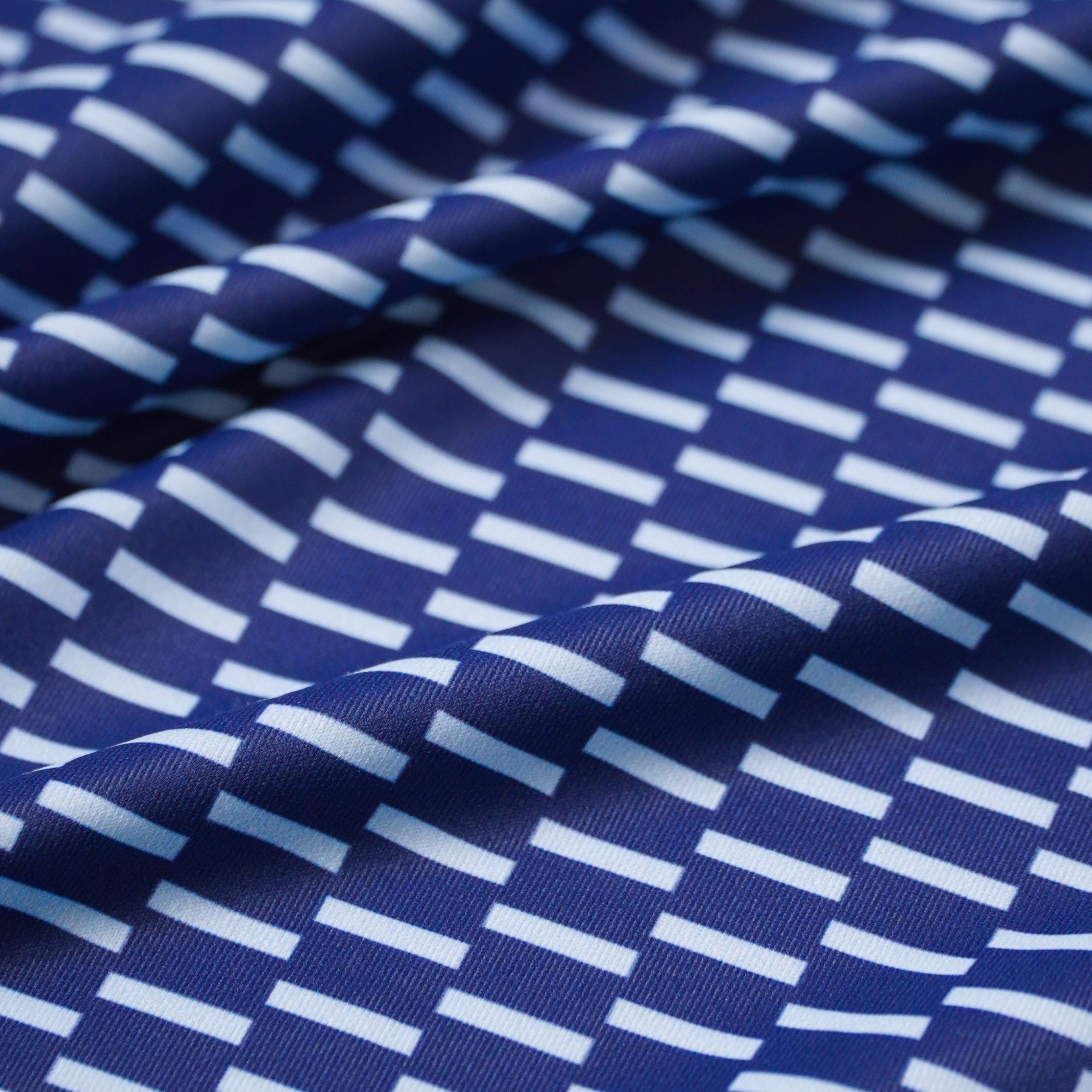 Navy Zipper Polo