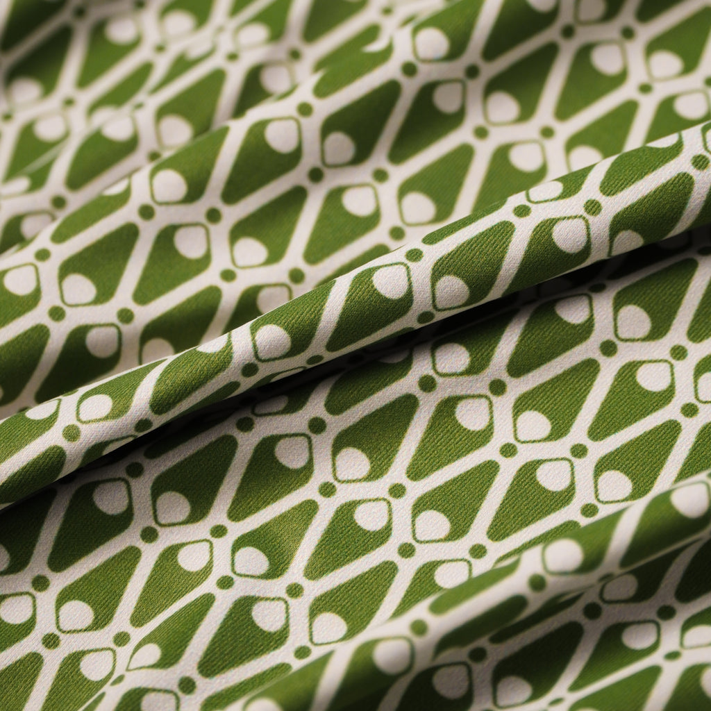 Olive Patterned Polo