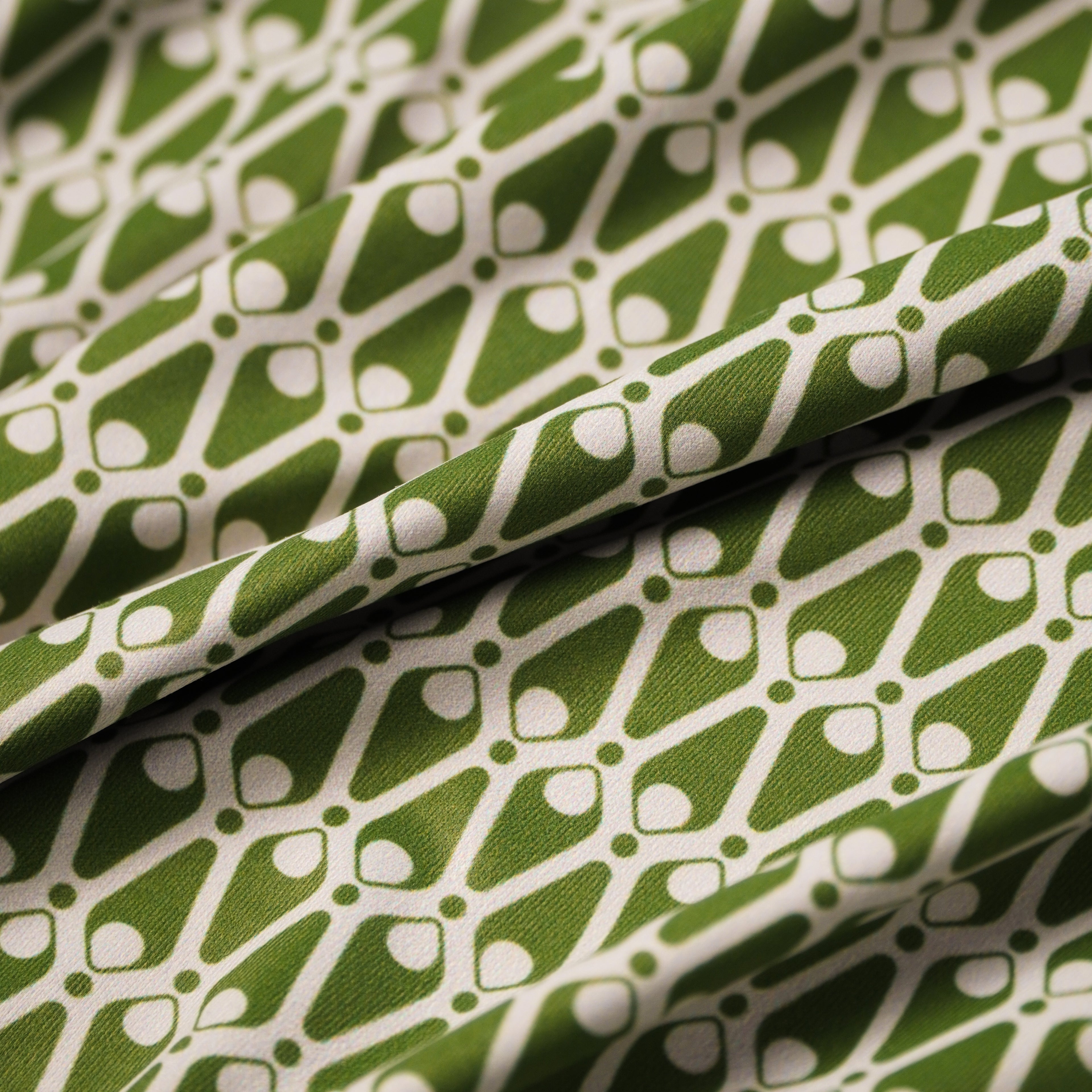 Olive Patterned Polo