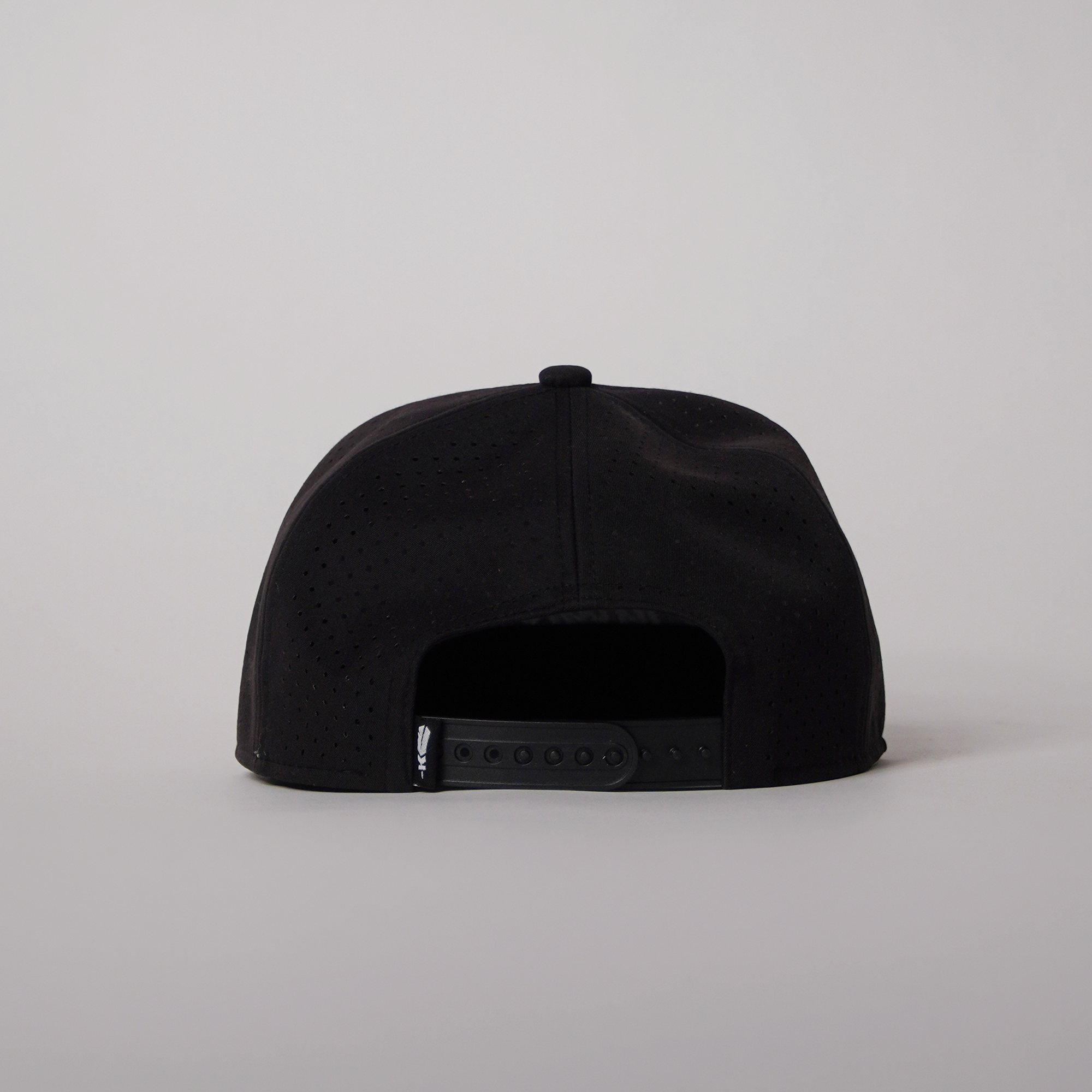 Flat Brim Black Kingfisher Golf Cap