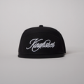 Flat Brim Black Kingfisher Golf Cap
