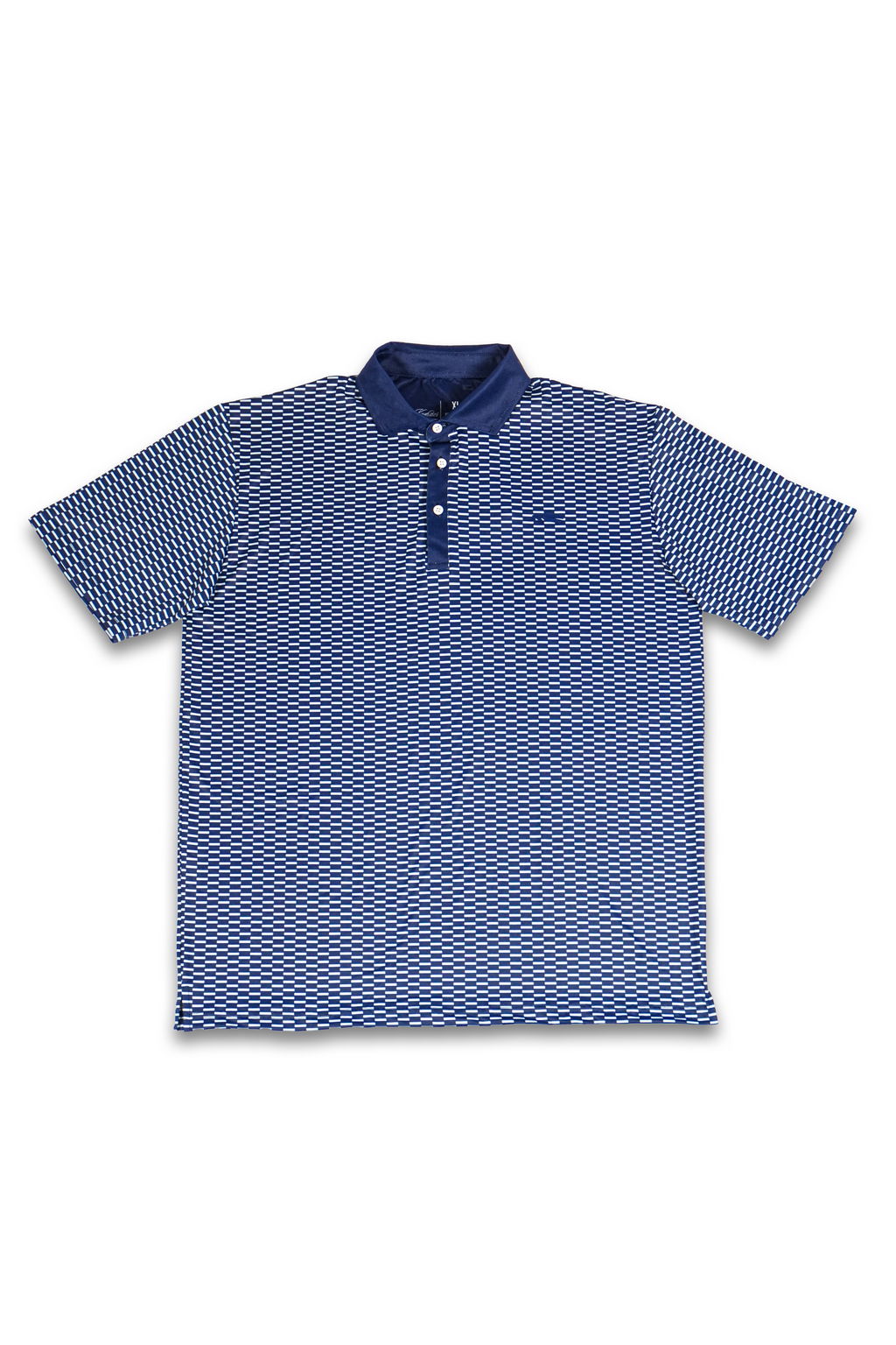 Navy Zipper Polo