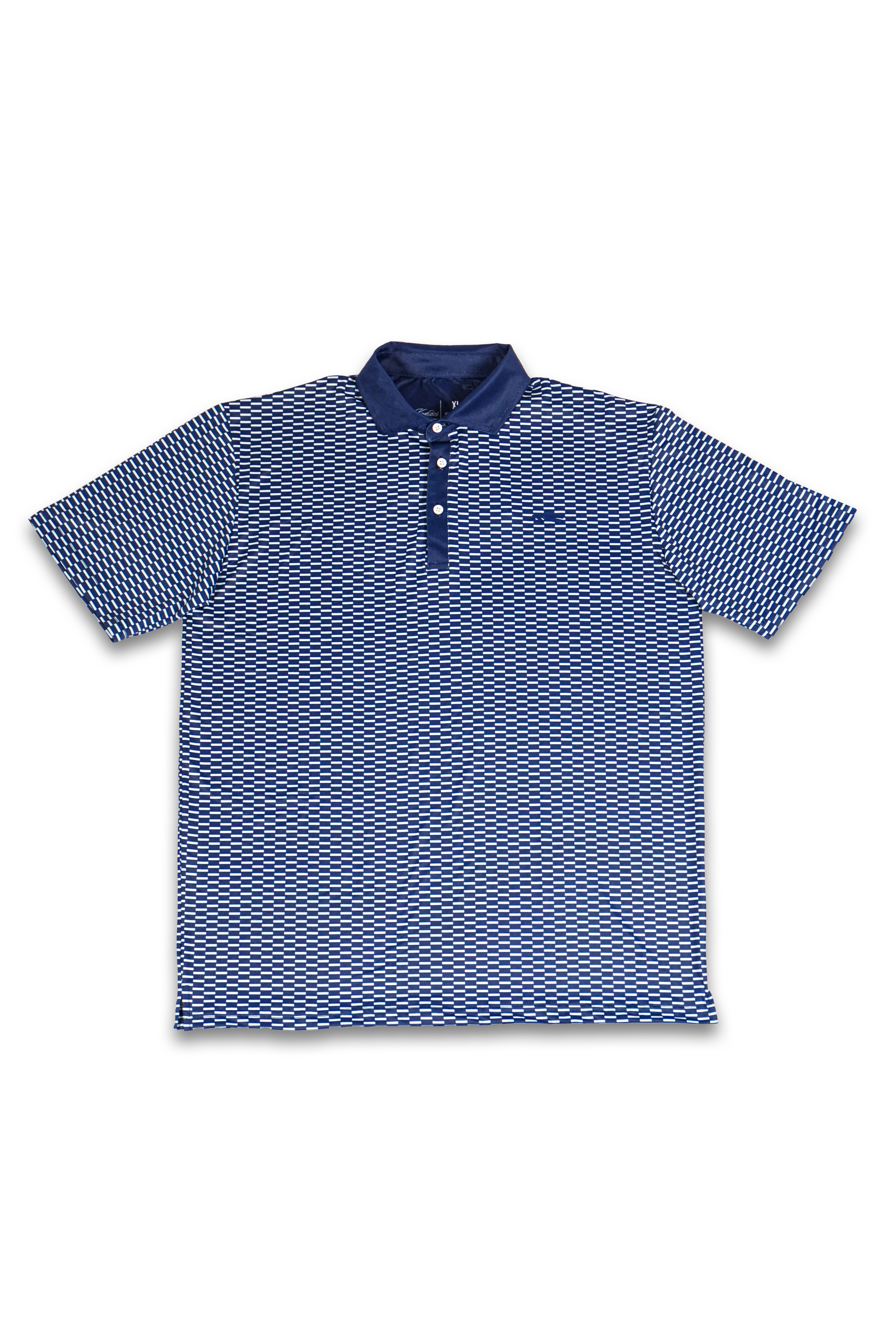 Navy Zipper Polo