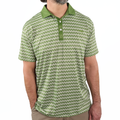 Olive Patterned Polo