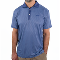 Navy Zipper Polo