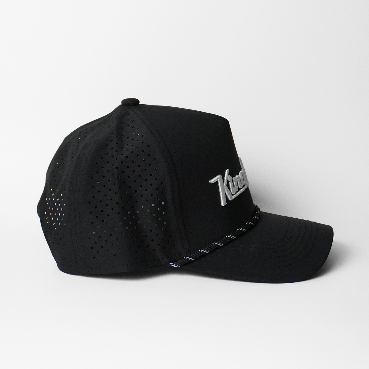 Black Kingfisher Golf Cap