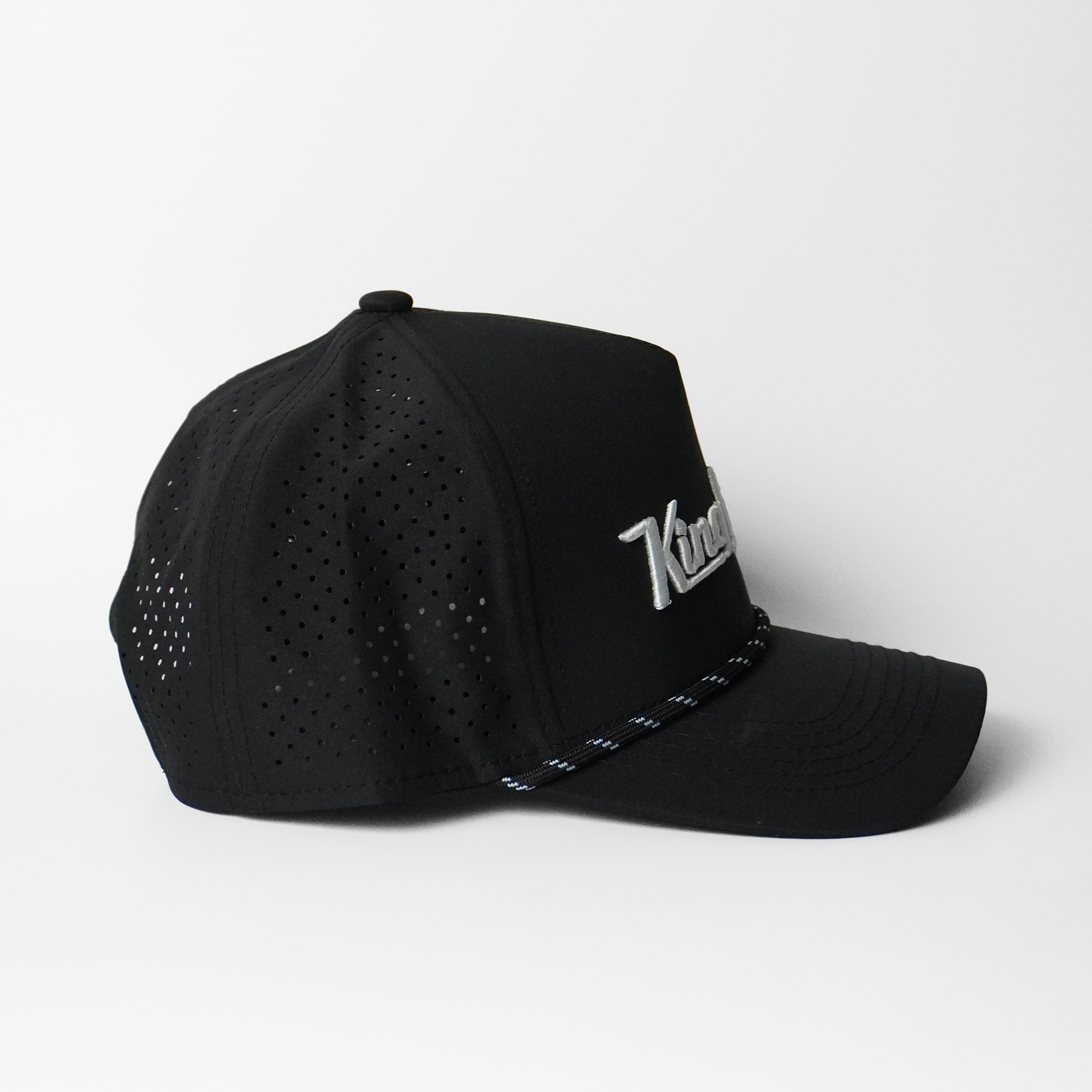 Black Kingfisher Golf Cap